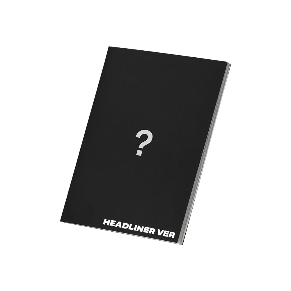 cokodive Stray Kids Headliner Ver. Display Album - Black CD | Modern Star Theme for Fans - main product image