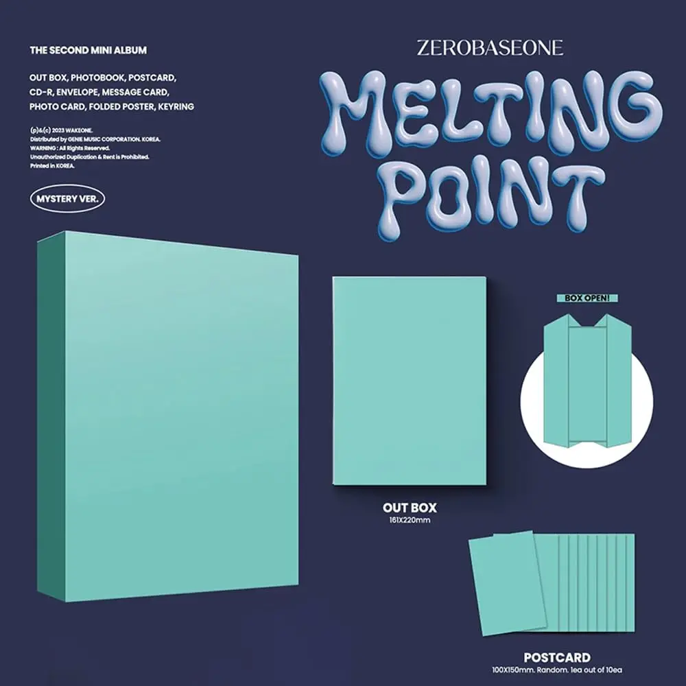 cokodive The 2nd Mini Album [MELTING POINT] 3 ver. Set | Stylish Anime Display Album for Collectors - view 6
