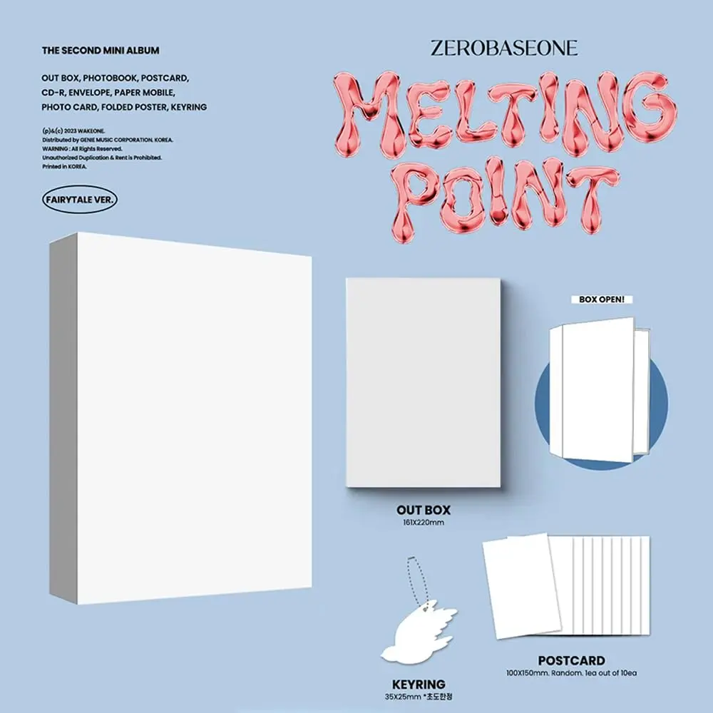 cokodive The 2nd Mini Album [MELTING POINT] 3 ver. Set | Stylish Anime Display Album for Collectors - view 2