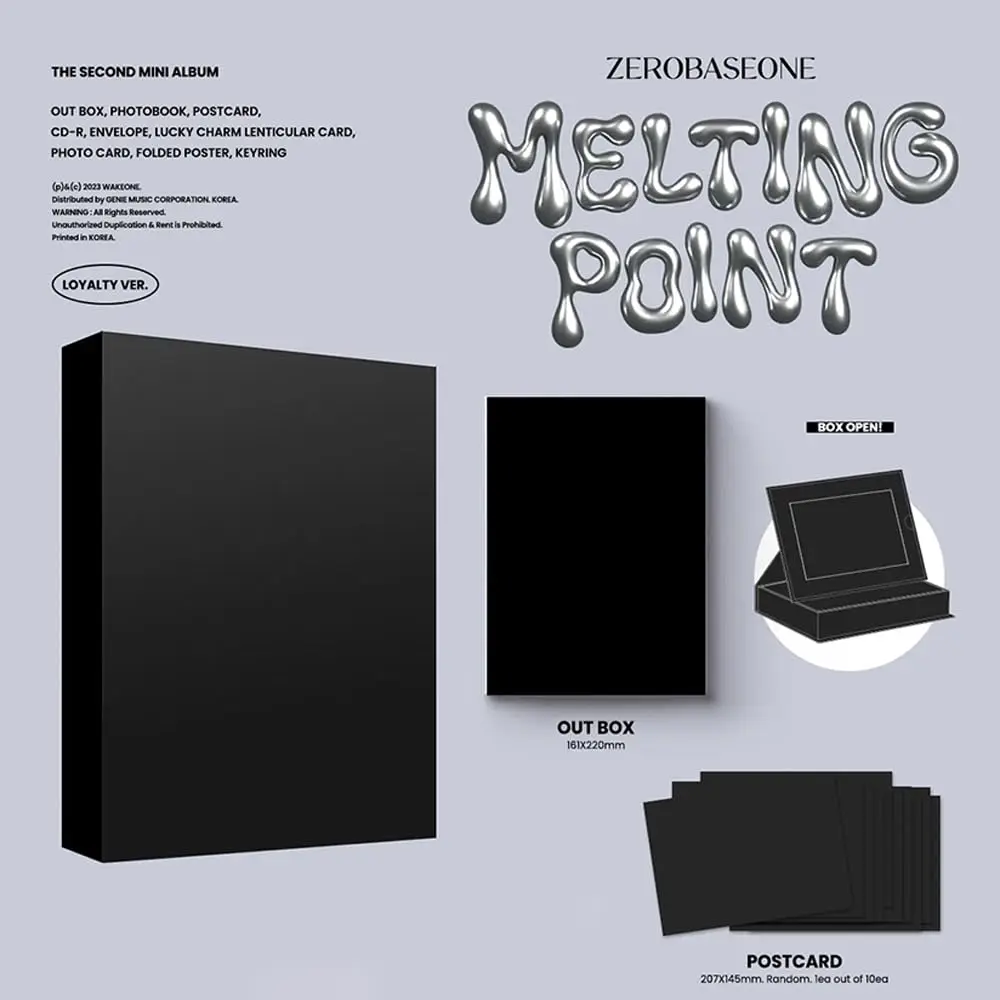 cokodive The 2nd Mini Album [MELTING POINT] 3 ver. Set | Stylish Anime Display Album for Collectors - view 4
