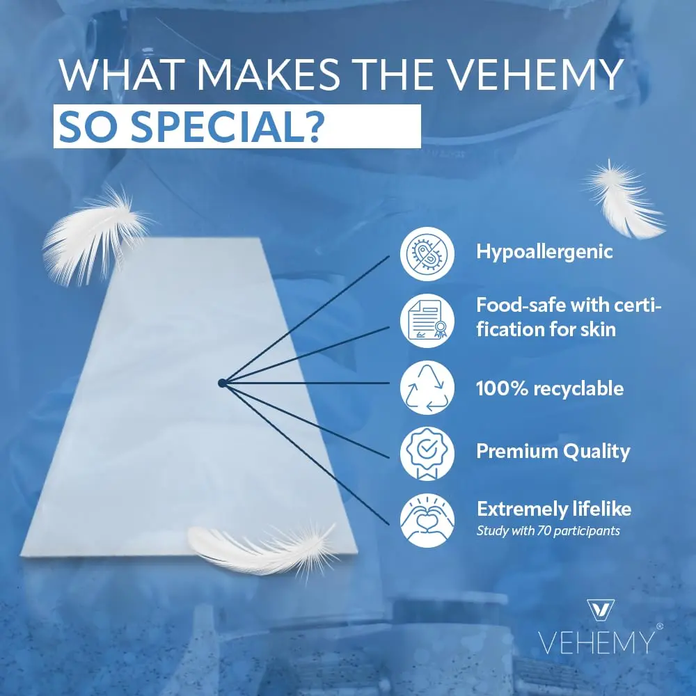 Vehemy Dental Dams 6-Pack | Latex-Free Hypoallergenic Oral Barrier for Safety & Sensation - view 4