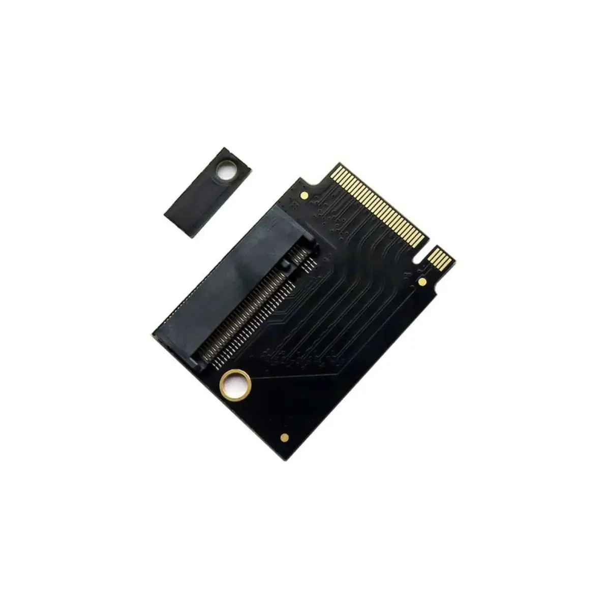 Suckoo 2230 to 2280 SSD Expansion Board for ROG Ally | 3.3x2.4x0.4cm Black - main product image