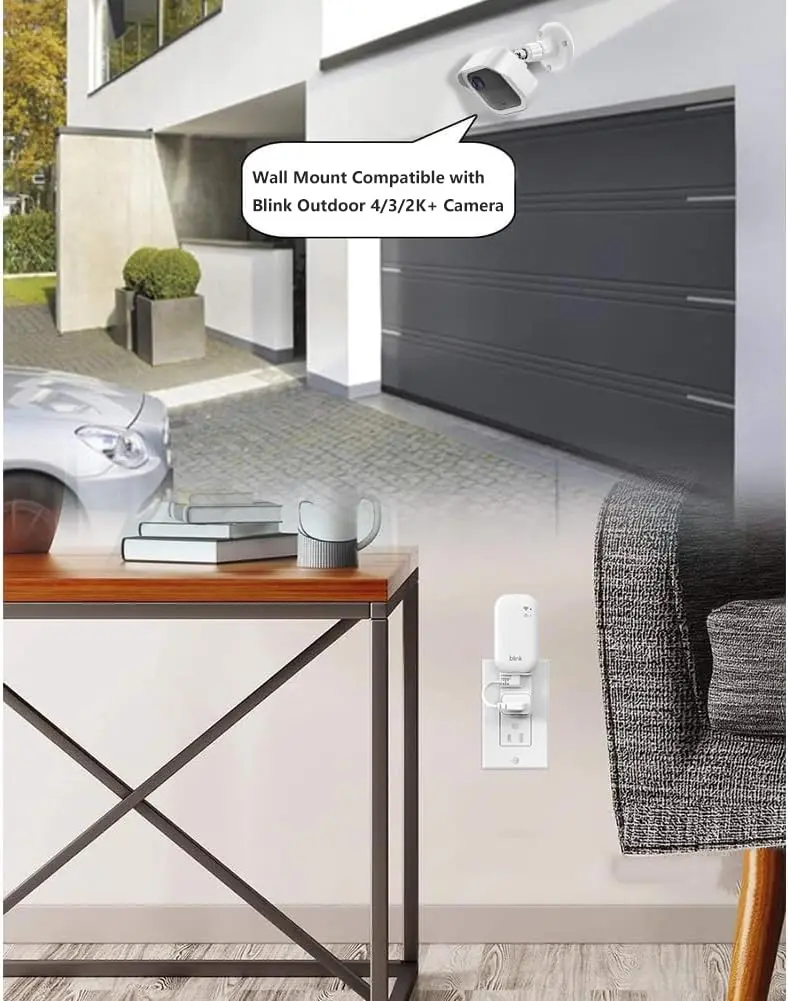 Gresur 5 Pack White Portable Electronic Device Mount | 360° Rotation, Durable Plastic, Indoor/Outdoor Use - view 5