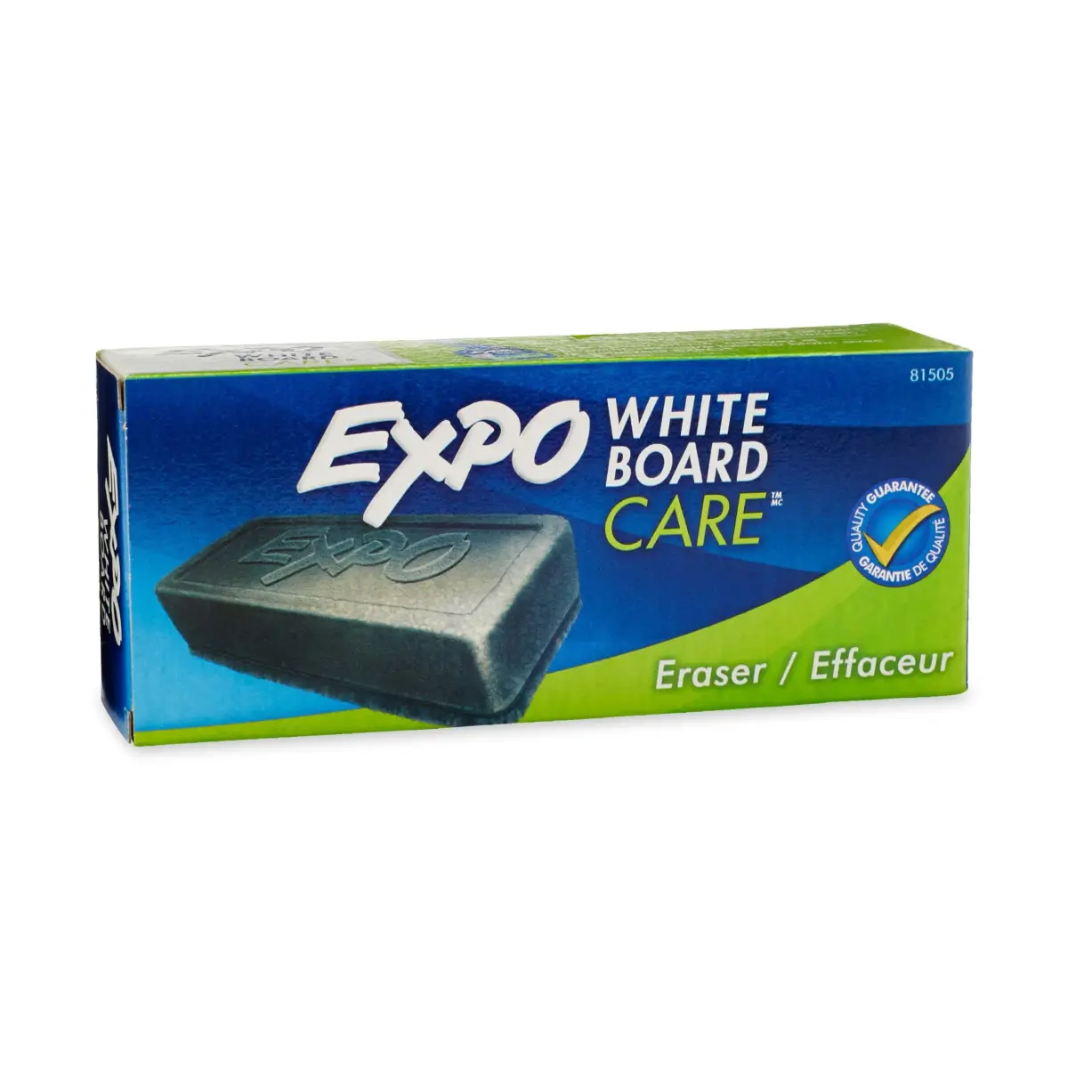 EXPO Soft Pile Dry Block Eraser 5-1/8 x 1-1/2 Inches Charcoal | Pack of 12 - view 5