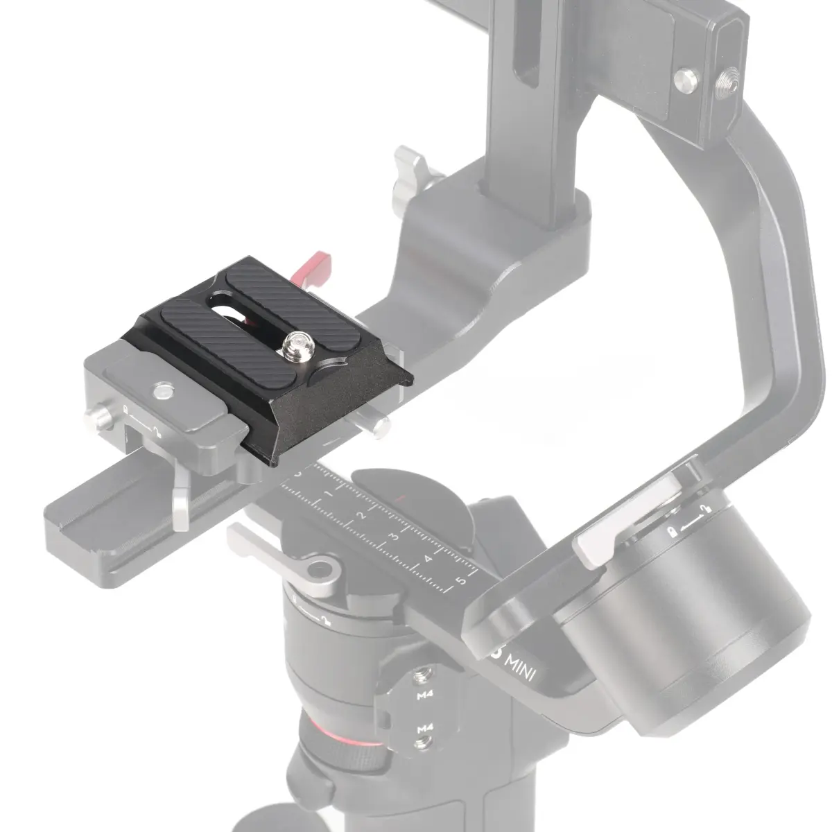 Hersmay Arca Swiss Quick Release Plate for DJI Ronin RS2/RSC2/RS3/RS3PRO/RS3mini Gimbal Stabilizer | CNC Aluminum Alloy, 20g - view 5
