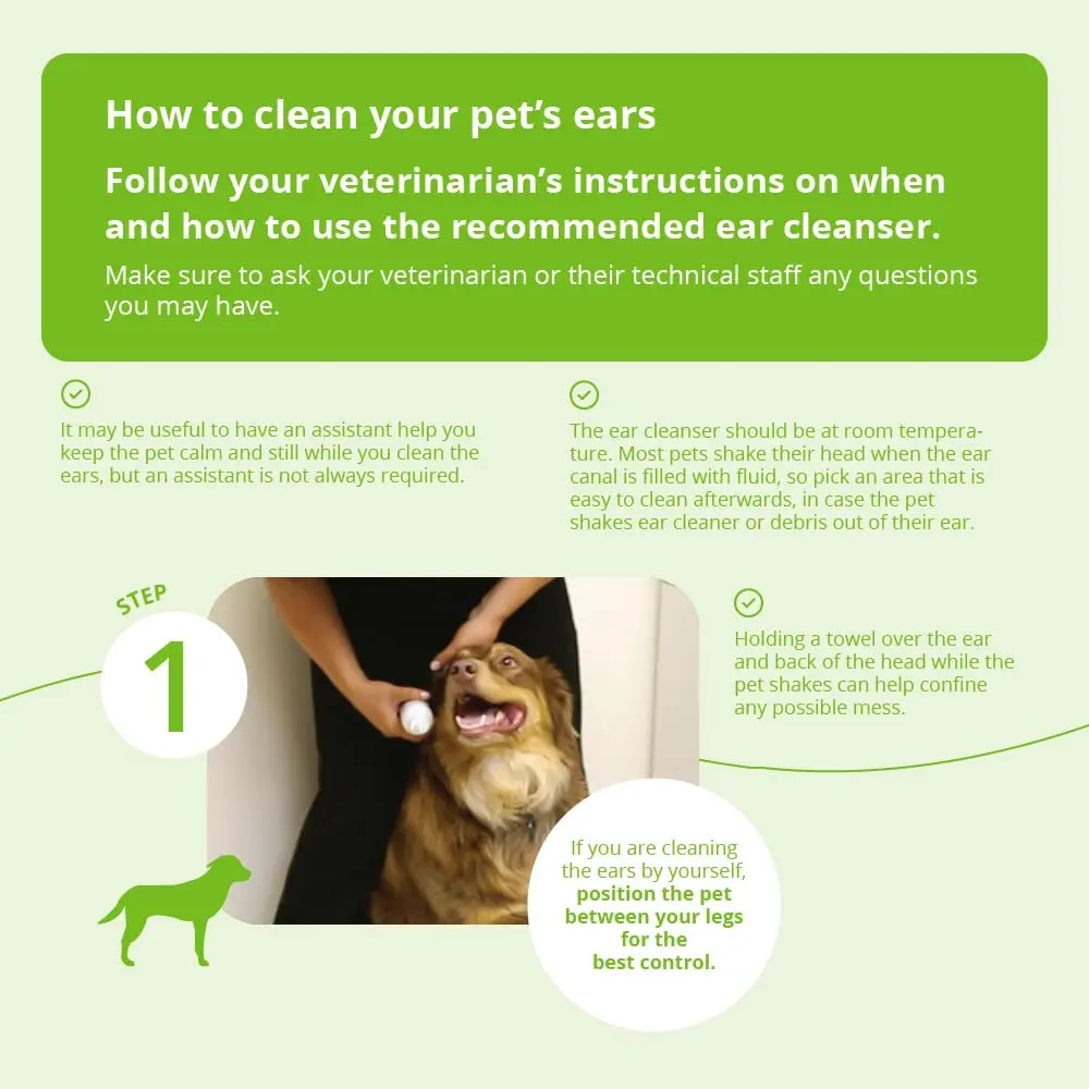 Dechra TrizEDTA® Aqueous Flush for Dogs, Cats & Horses | Ear Care Solution, 4 Fl Oz - view 4