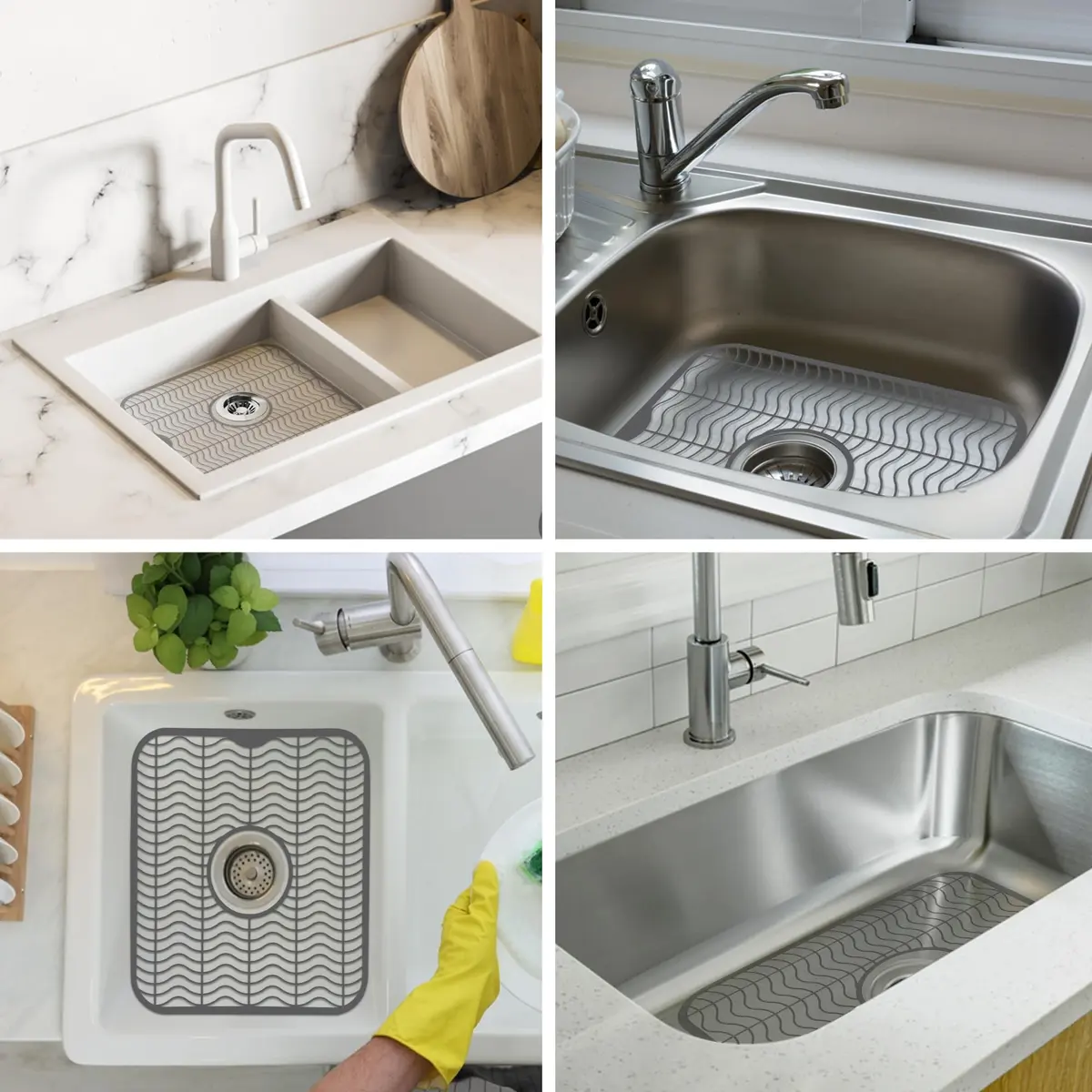 DecorRack Sink Protector 12" x 11" | Protects Sink from Damage & Scratches - view 6