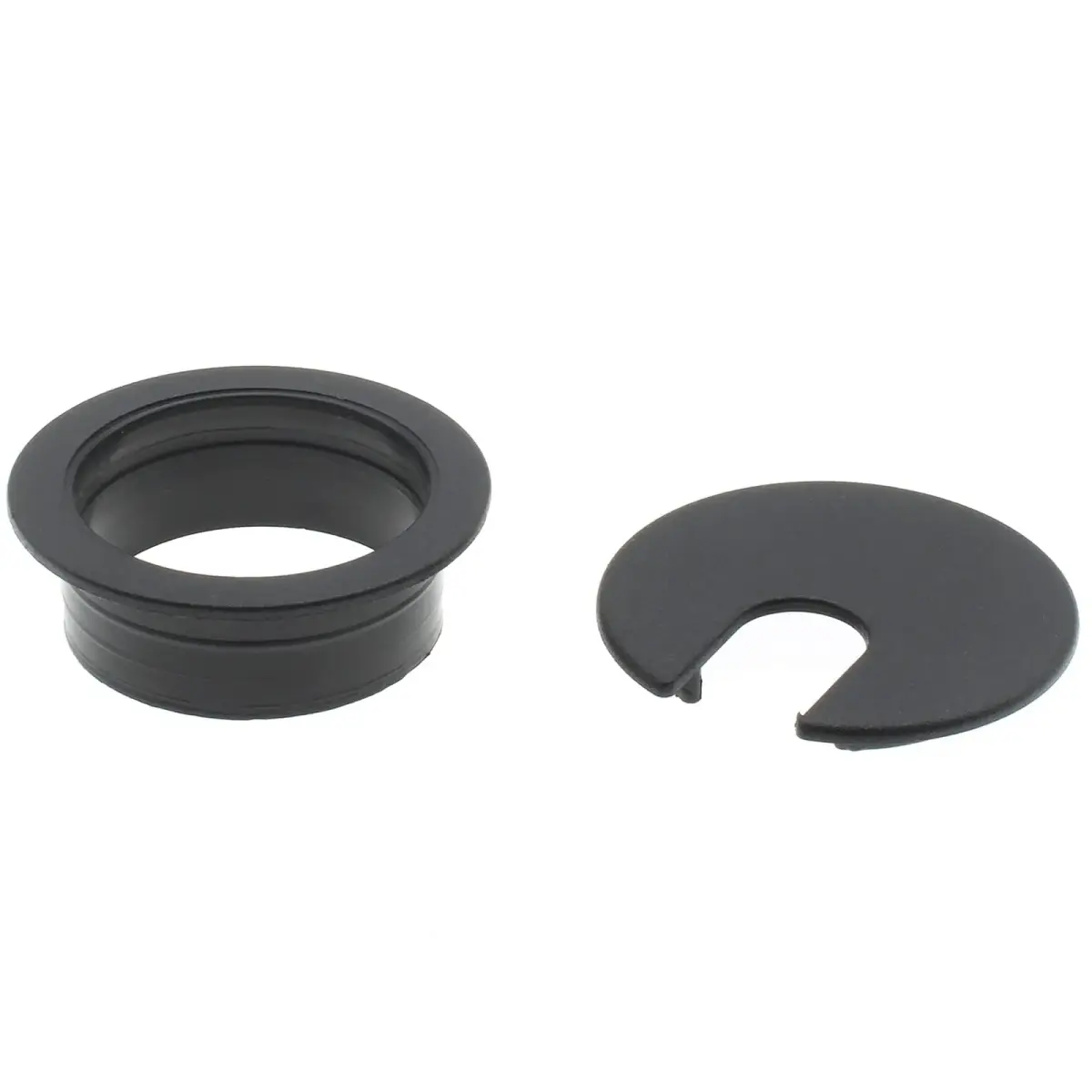 LBTODH Black 2 Pcs Desk Grommet with Removable Lid 45mm (1.77 Inch) | Organizes Cables for Desks & Tables - view 3