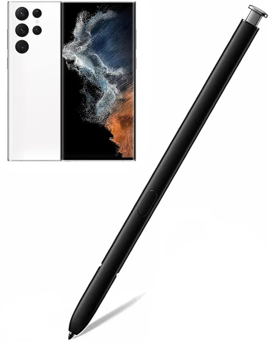 Befzygwk Stylus Pen for Samsung Galaxy S22 Ultra 5G, 0.7mm Fine Tip, White | Precision Touch Input Pen - main product image