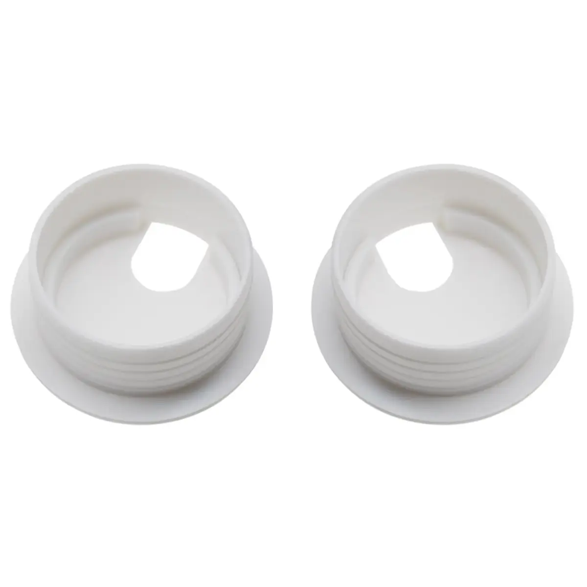 LBTODH White Desk Grommet 45mm (1-3/4 Inch) | Arrange Wires Through Computer Tables - view 3