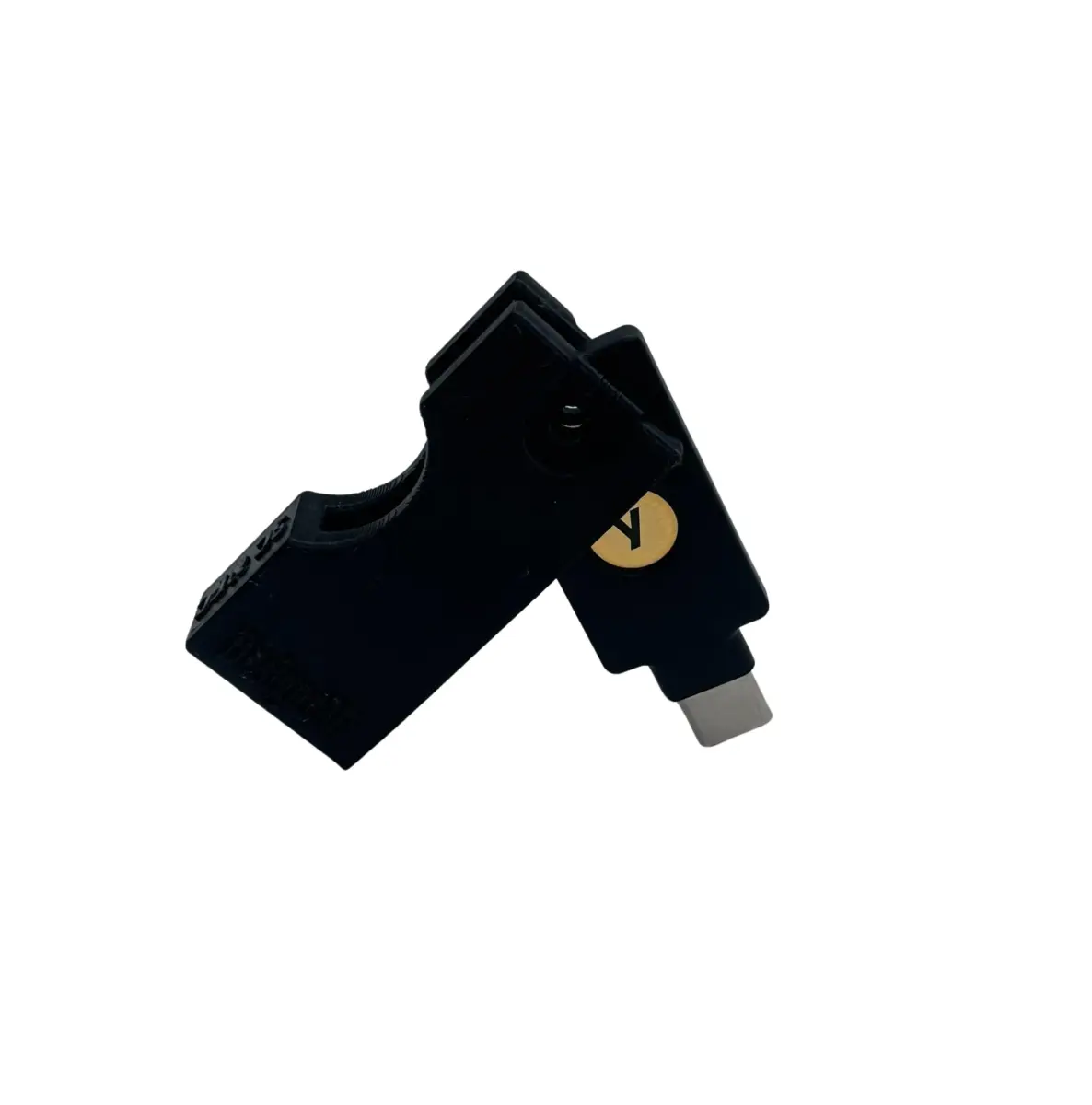 Designz3D Yubikey Protector Flip Case Keychain Holder for 5C NFC (Black) | 3D Printed, Water Resistant - main product image