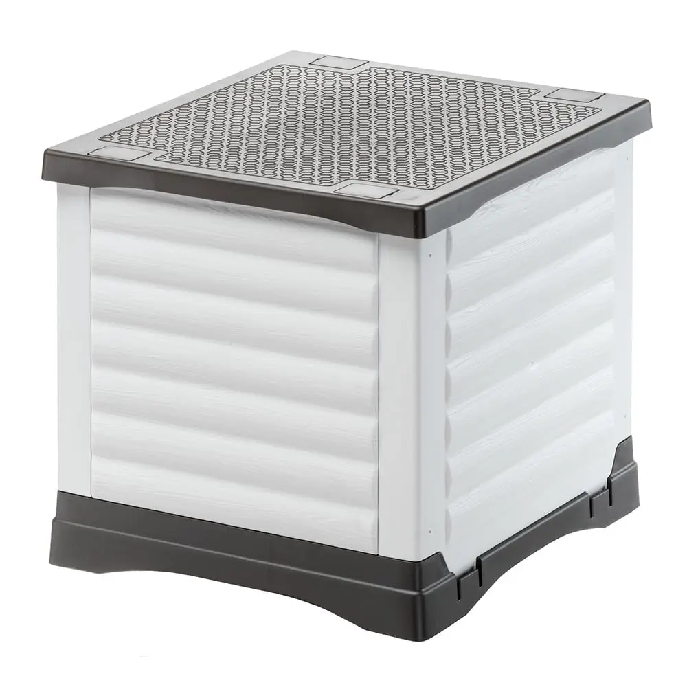 Ferplast PETVILLA 50 Small Dog & Cat Kennel | Eco-Friendly Recycled Plastic Pet Shelter - view 2