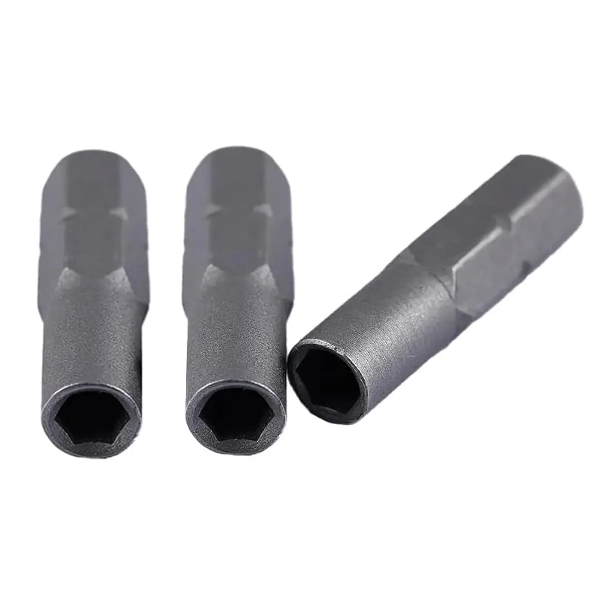 TorSor Screwdriver Bit Adapter Set 3 Pack | 6.35mm Hex Socket Micro Bits for Power Tools - main product image