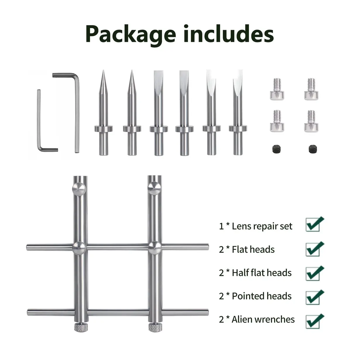 eTone Ultra Fine Camera Lens Spanner Wrench Tool | 10mm-100mm Adjustable Jaw Opening - view 2