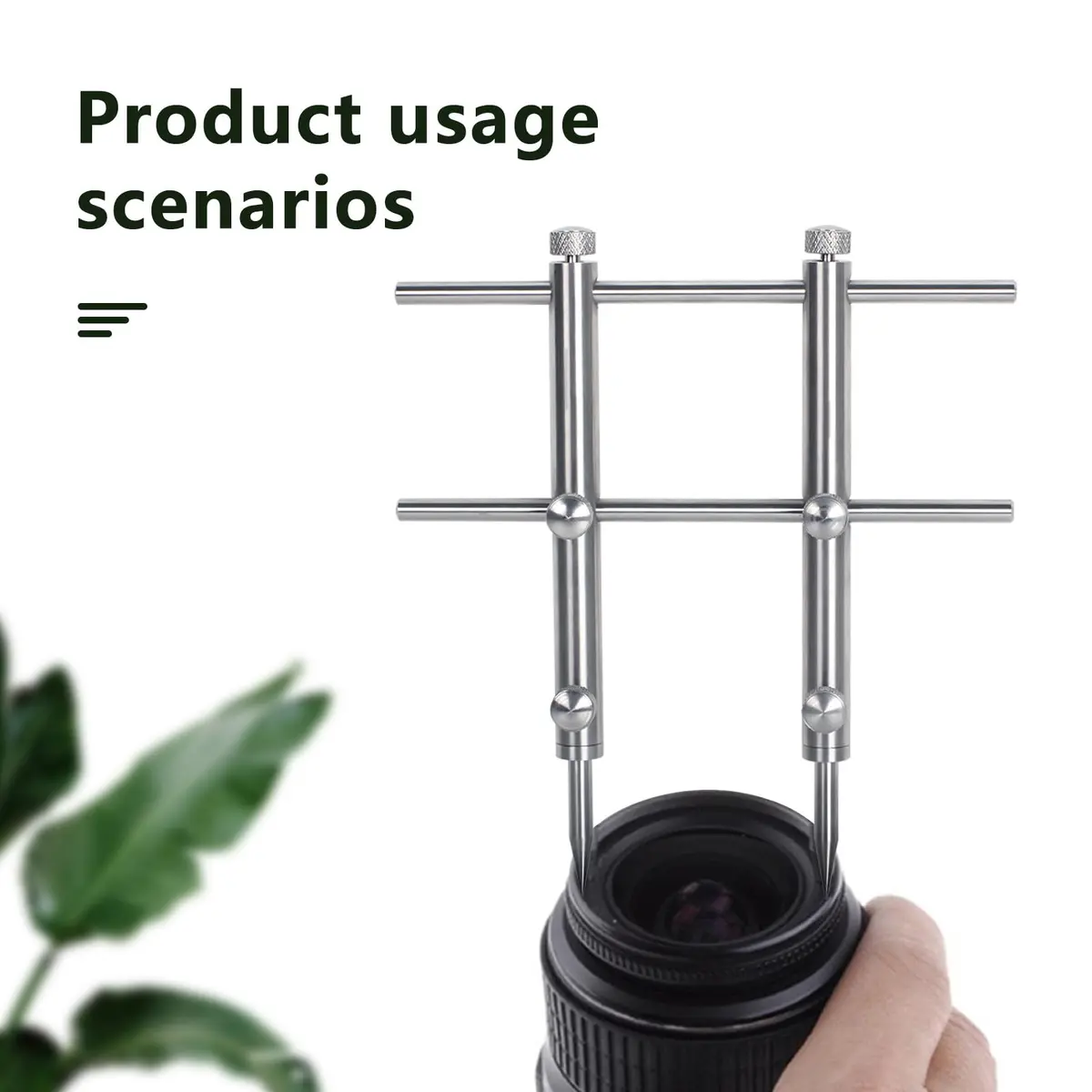 eTone Ultra Fine Camera Lens Spanner Wrench Tool | 10mm-100mm Adjustable Jaw Opening - view 4