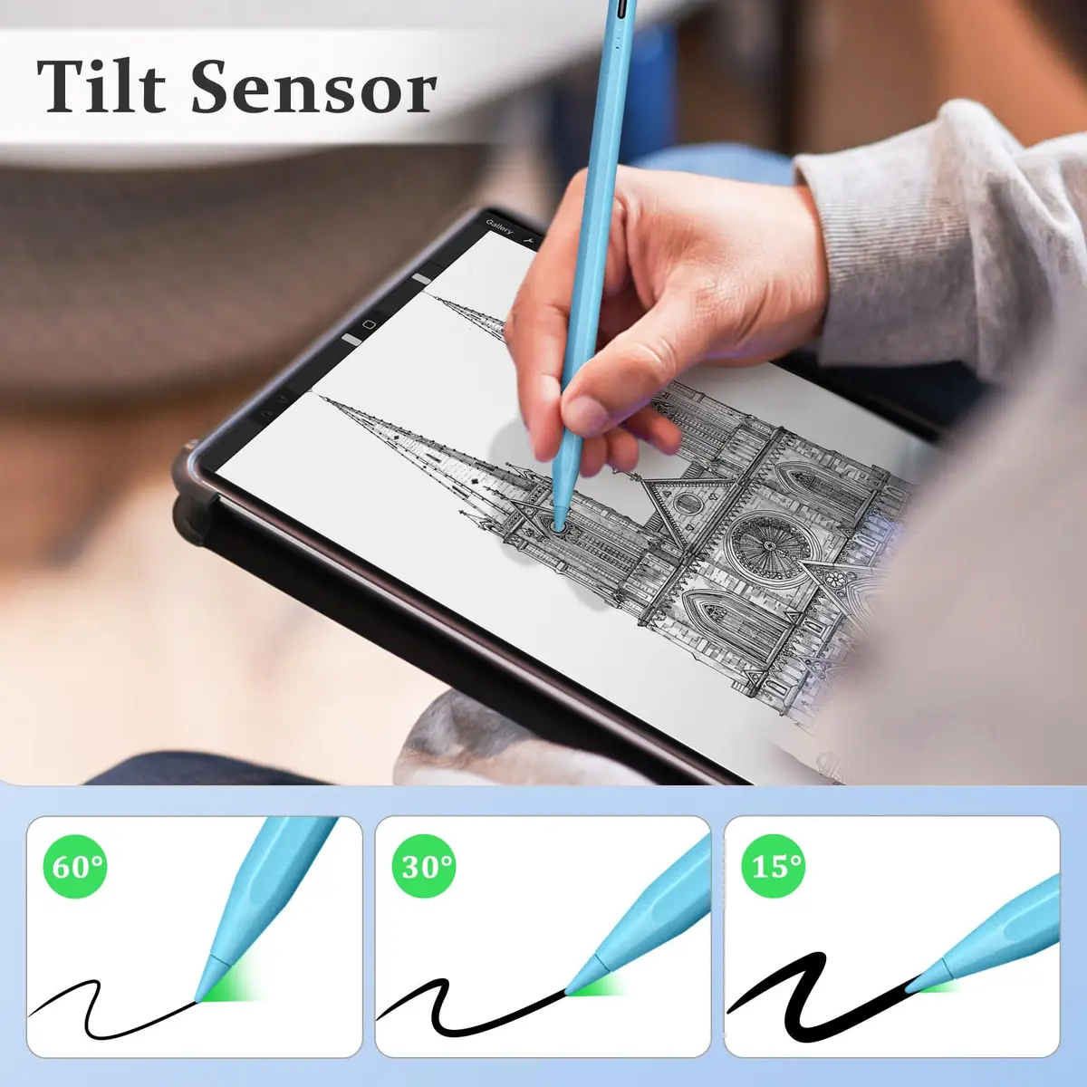 MEKO Stylus Pen for iPad 2018-2026 | Ultra-Fast Charging & Palm Rejection - view 8