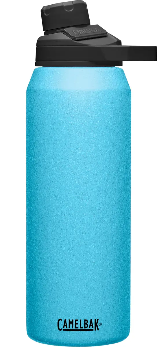 CamelBak Chute Mag 32oz Nordic Blue Stainless Steel Water Bottle with Magnetic Cap - main product image