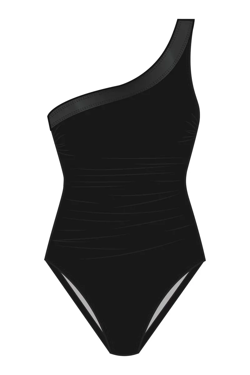 MagicSuit Women's Moto Chic Lita One Piece Swimsuit, Black, 14 | Slimming, Supportive & Stylish - view 4