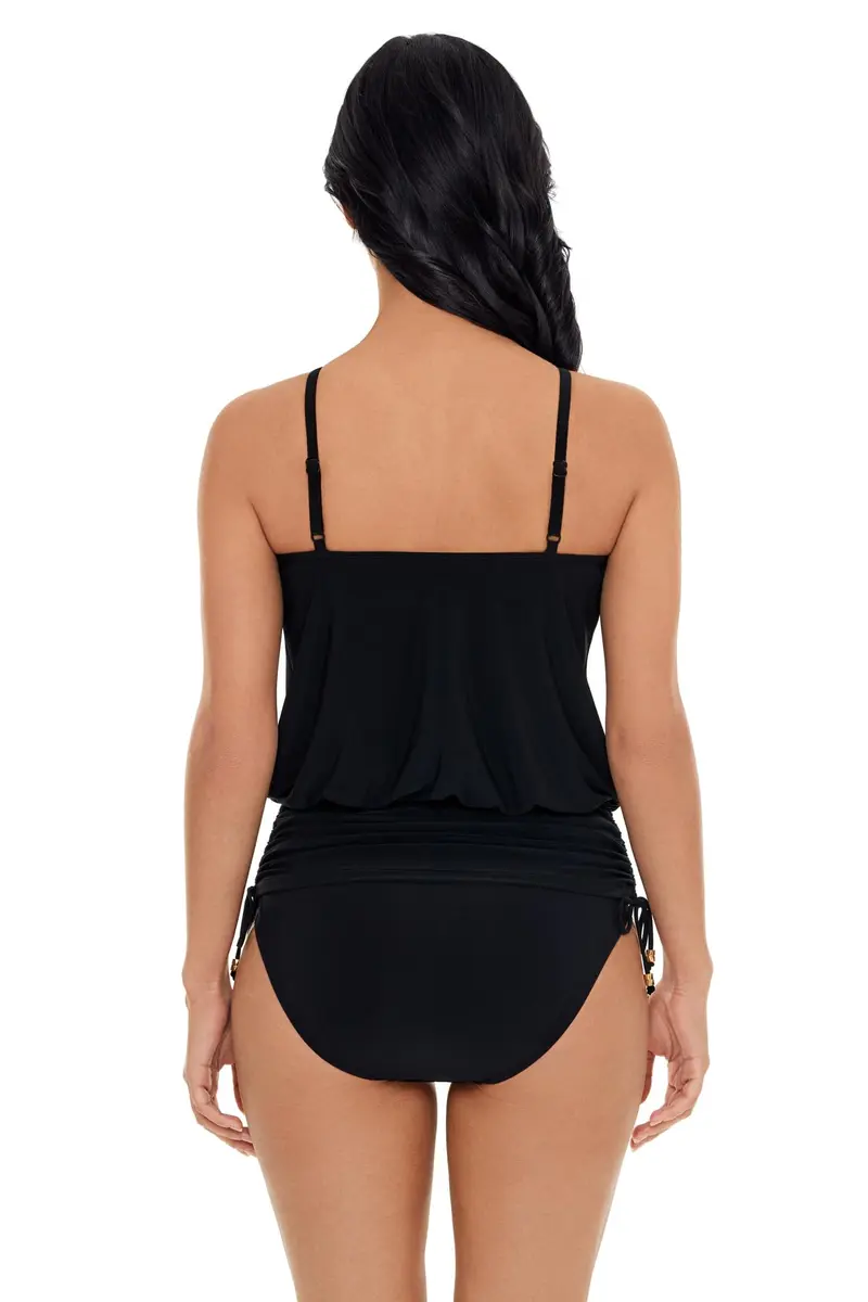 MagicSuit Boba Babs Tankini Top Separate, Black, 16 | Adjustable Support & Versatile Style - view 3