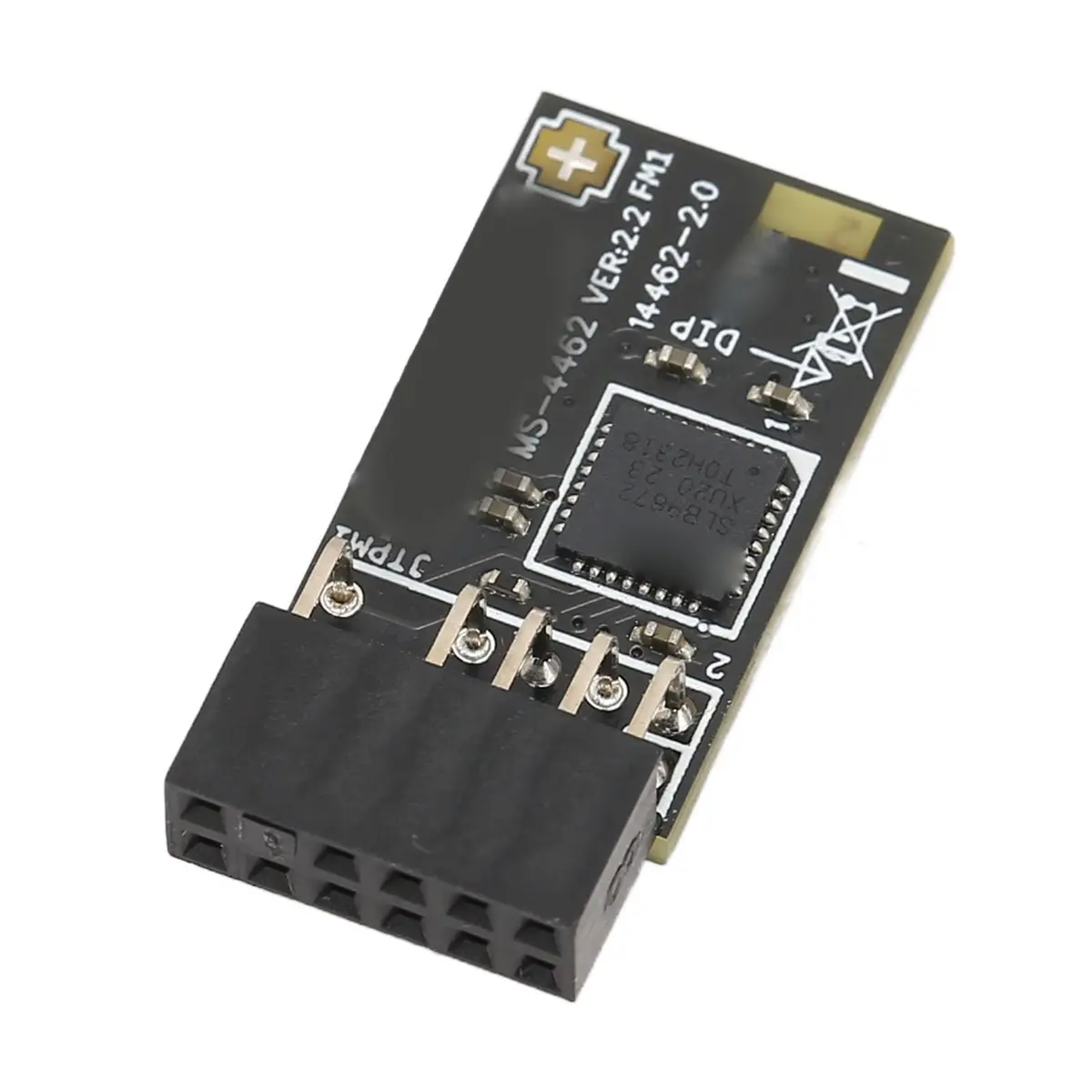 Yunir TPM2.0 Module with SLB 9672 for Motherboards | Encryption Security Support for 10 & 11 - main product image