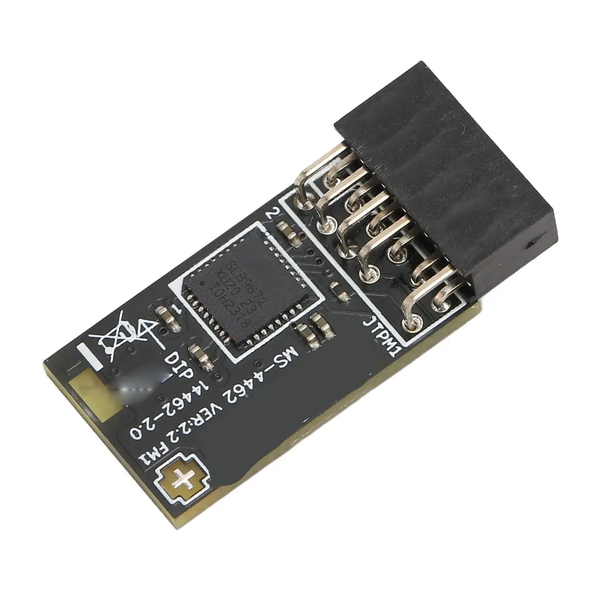 Yunir TPM2.0 Module with SLB 9672 for Motherboards | Encryption Security Support for 10 & 11 - view 3