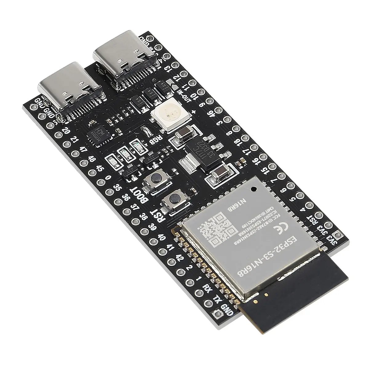 DORHEA ESP32-S3 Development Board Type-C WiFi+Bluetooth | Single Board Computer for IoT (70-120 chars) - view 7