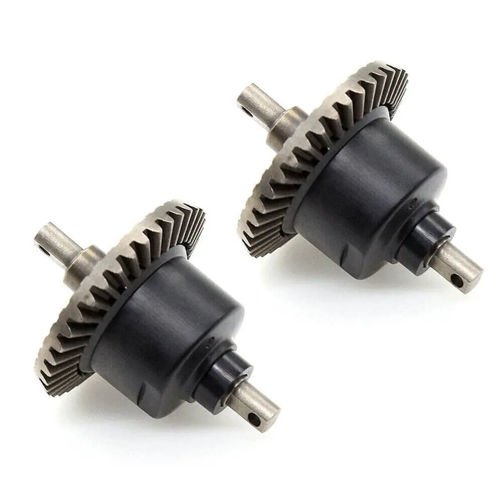 TEAMWILL Front & Rear Differential Gear Set for 1/10 Traxxas Slash 4x4 RC Truck | Metal Steel - view 2