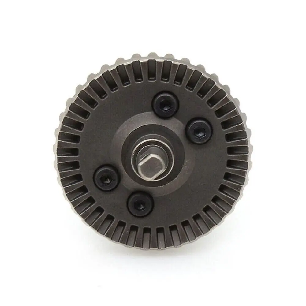 TEAMWILL Front & Rear Differential Gear Set for 1/10 Traxxas Slash 4x4 RC Truck | Metal Steel - view 3