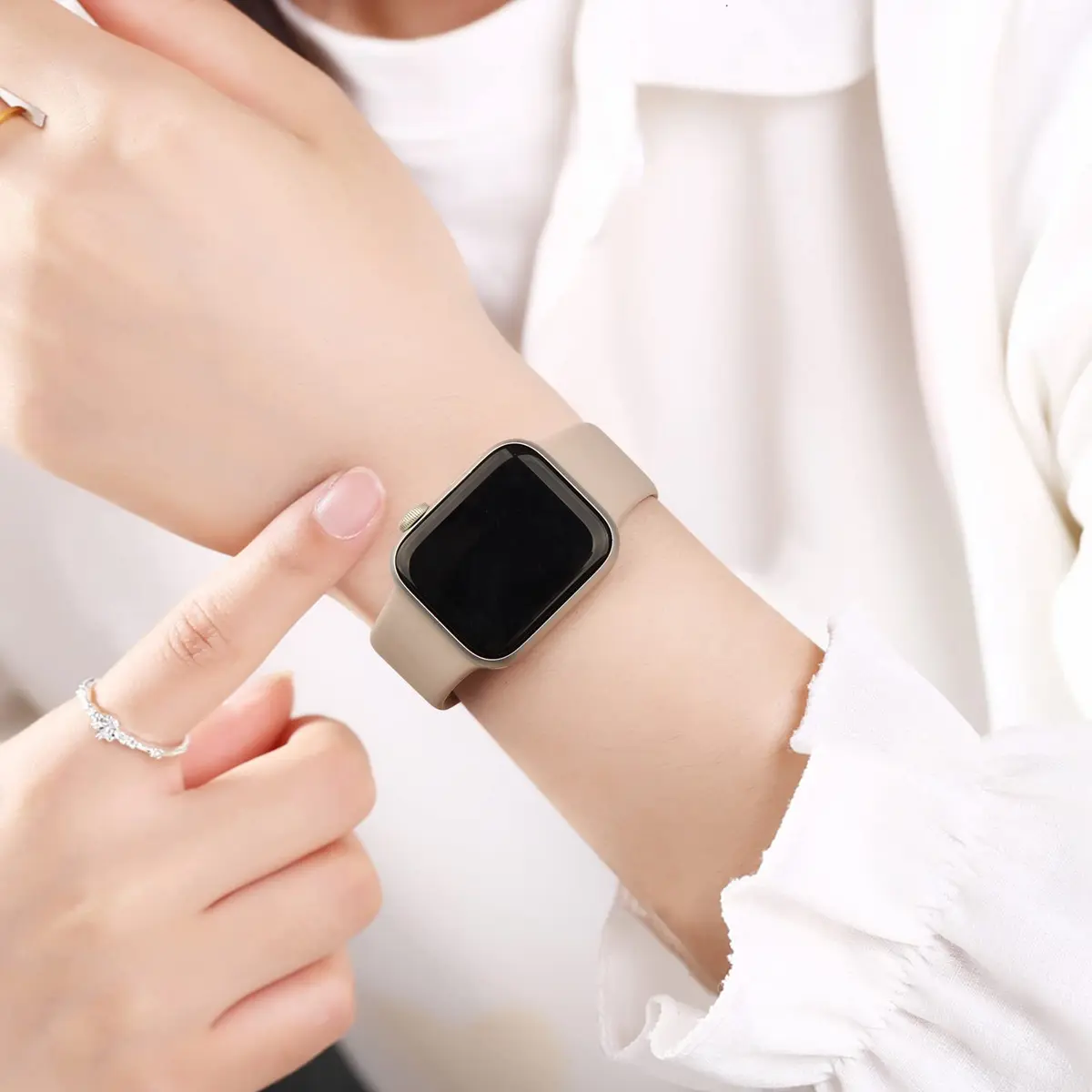 Mugust Sport Silicone Watch Band 38mm/40mm/41mm | Waterproof, Skin-Friendly, Durable - view 6