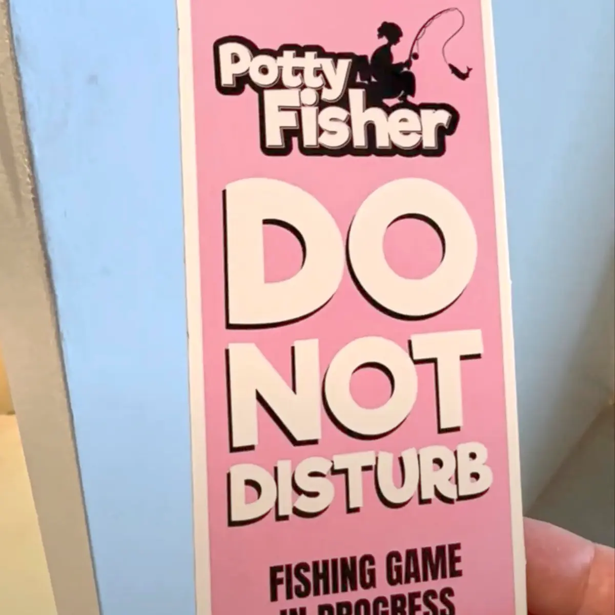 Fairly Odd Novelties Toilet Fishing Game for Adults & Kids | Adjustable Rod, Pink Mat, Water Tank, 4 Colored Fishes - view 7