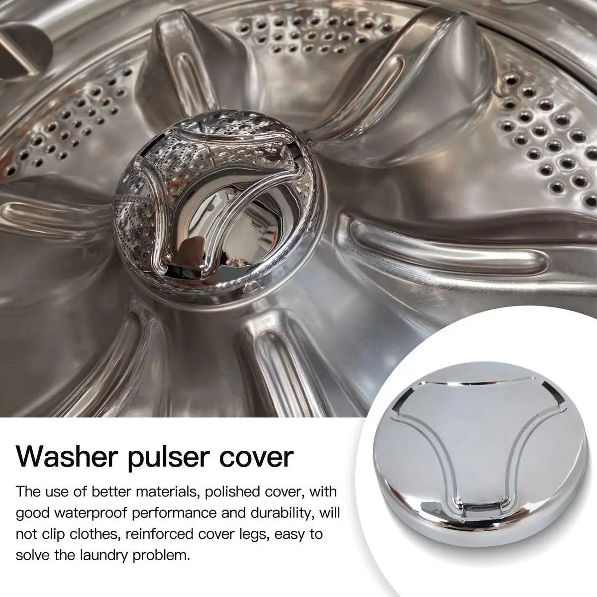 JRSHOME Pulsator Cap for LG & Kenmore Washers | Protects & Fits Most Models - view 5