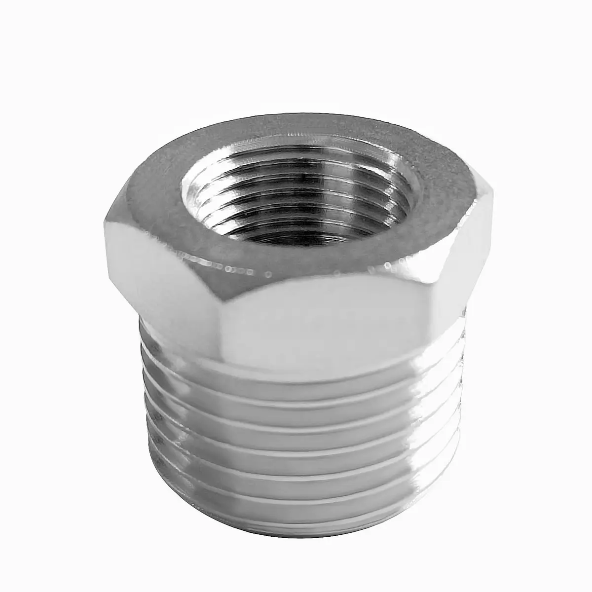 beduan Brass Water Line Adapter 3/8" Female to 1/2" Male, 4-Piece Pack | Connects Old Valves to Modern Faucets - view 7