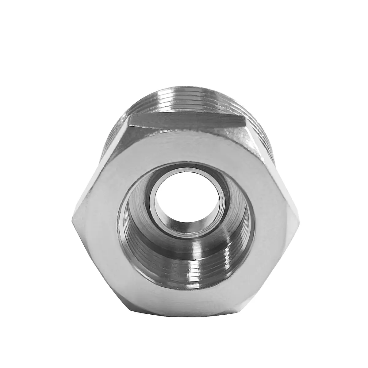 beduan Brass Water Line Adapter 3/8" Female to 1/2" Male, 4-Piece Pack | Connects Old Valves to Modern Faucets - view 3