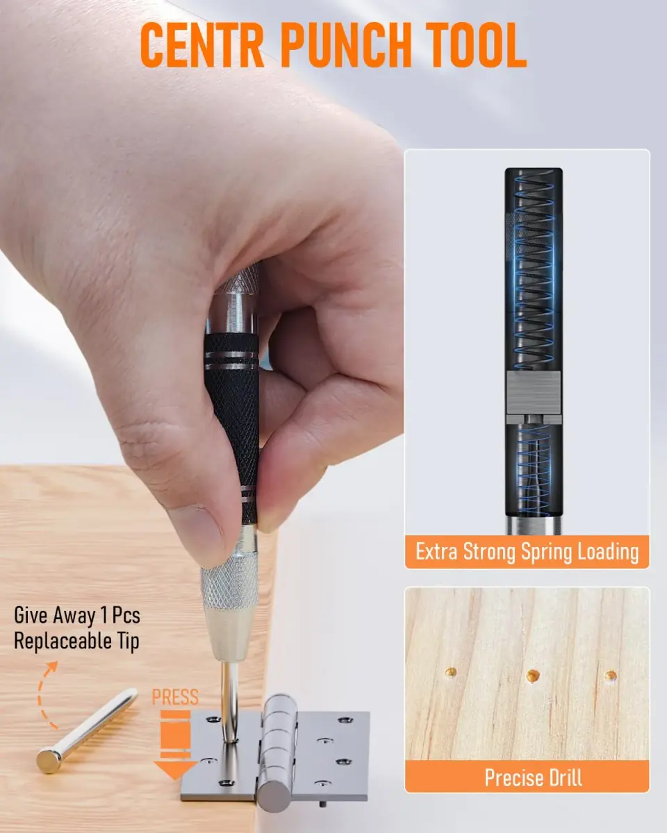 Nicpro 18 Pack Carpenter Pencils & Leads | 2.0mm & 2.8mm, Metal & ABS, Bulk Set - view 6