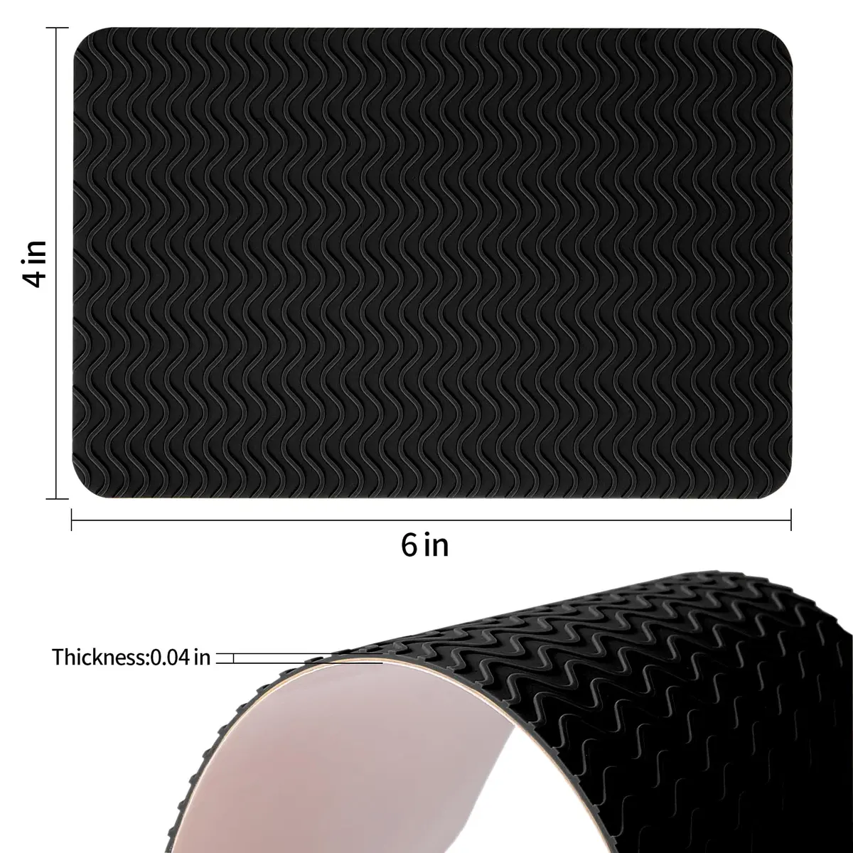Ashoesert Non Slip Sole Protector Pads for Heels, 15.2cm x 11.4cm (6"x4.5") | Protects Expensive Heels & Adds Grip - view 5