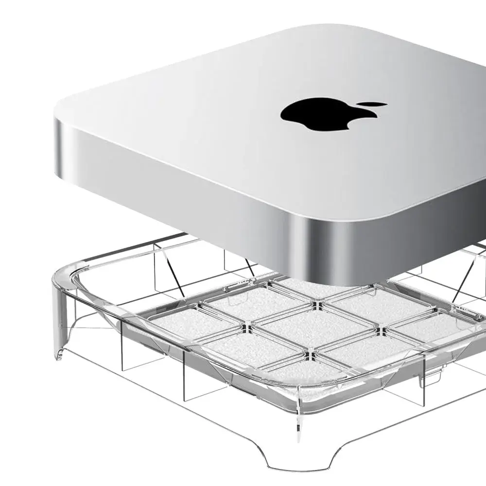 IFCASE Clear Engine Air Filter Stand for Mac Studio & Mac Mini | 19.7cm x 19.7cm x 3.9cm - main product image