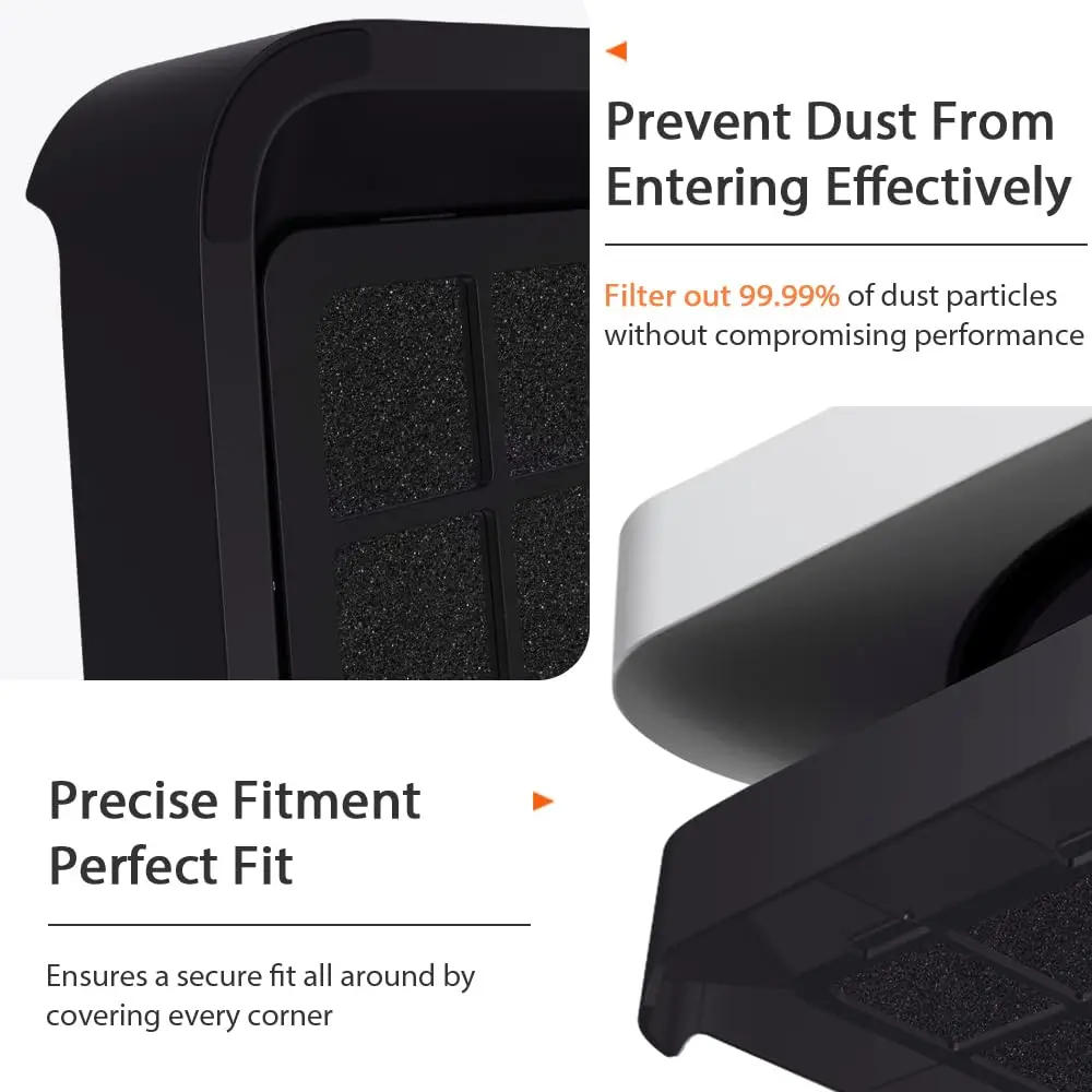 IFCASE Black Engine Air Filter Stand for Mac Studio & Mac Mini | 19.7cm (7.76 in) Width - view 3