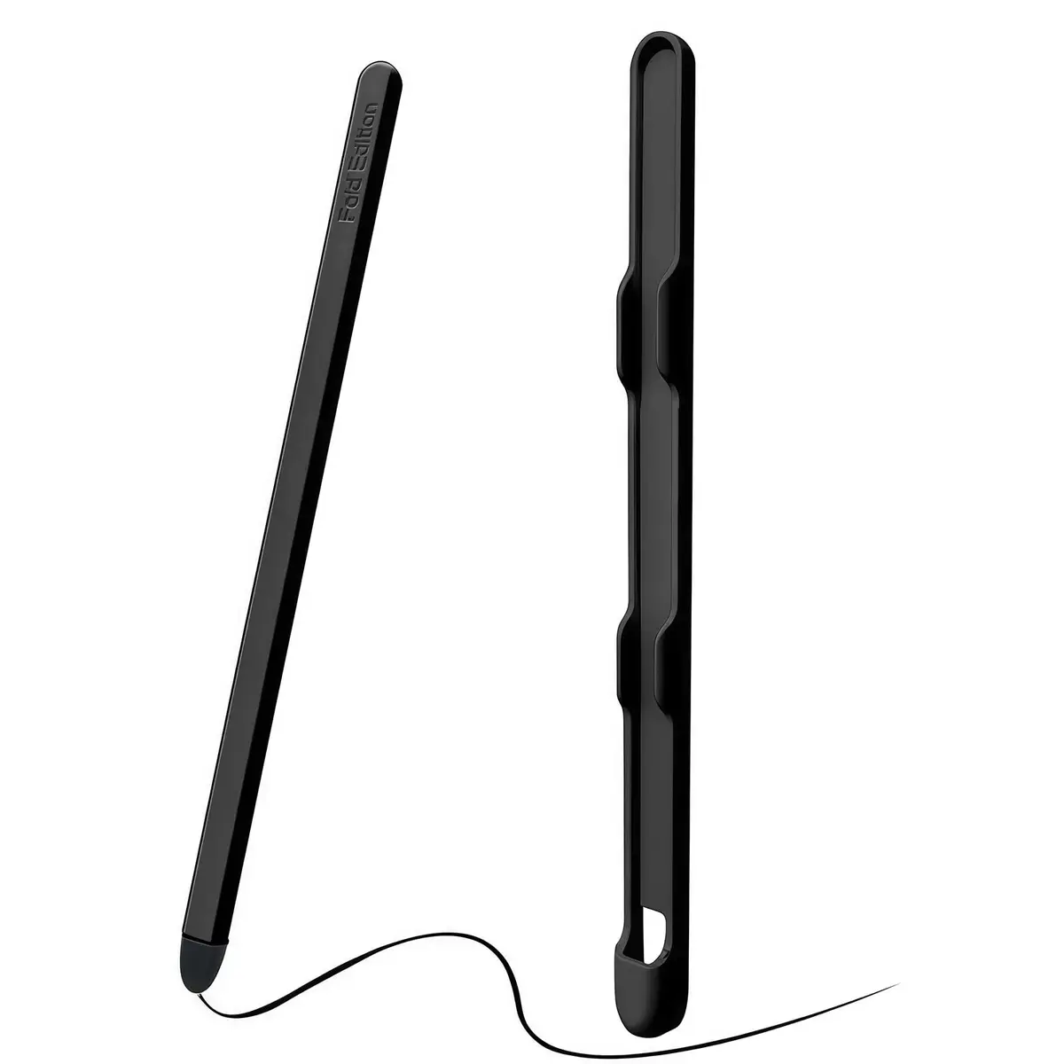 YQODSZ Stylus Pen & S Pen Holder for Samsung Galaxy Z Fold 7/6/5 Case | Matte Black - main product image