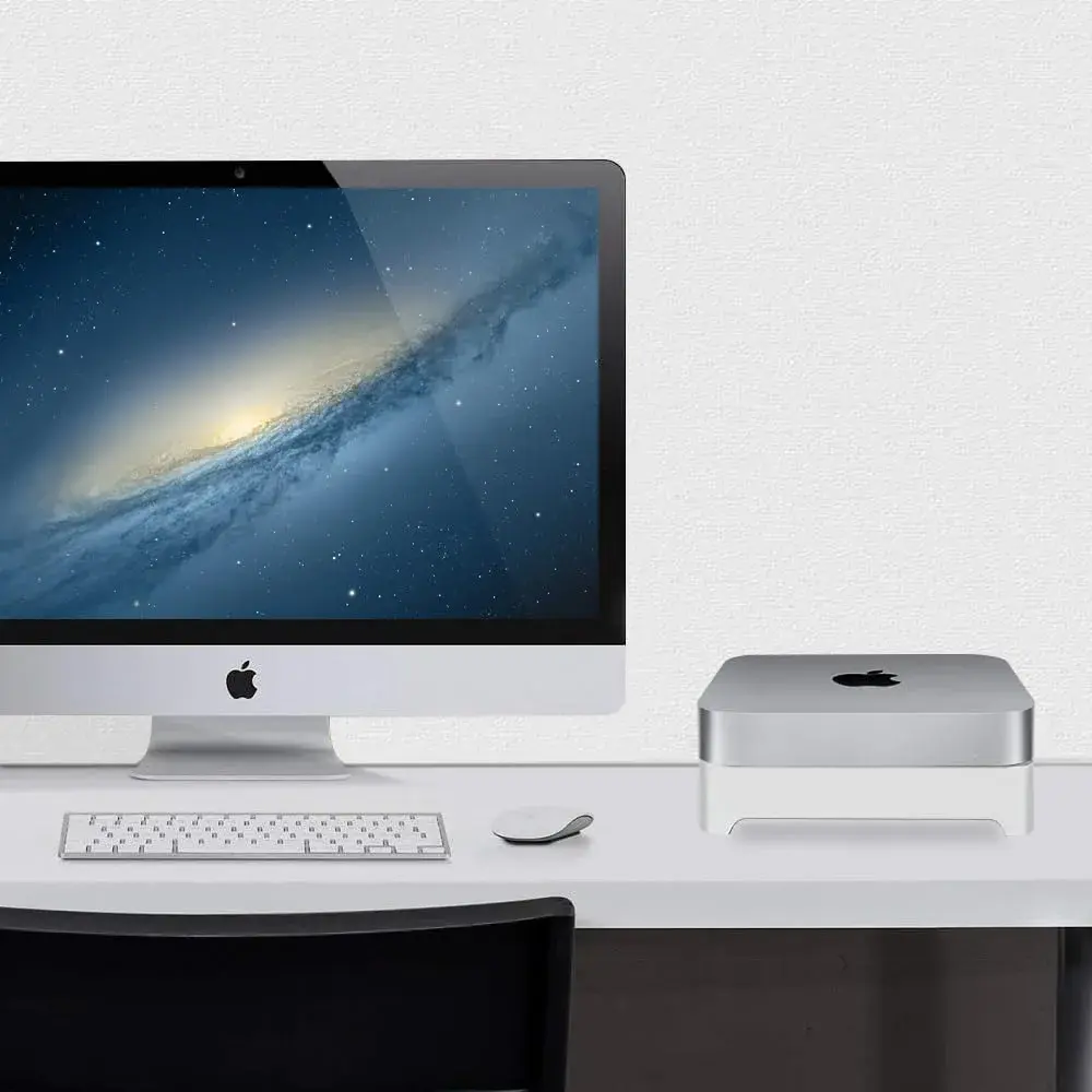 IFCASE Silver Engine Air Filter Stand for Mac Studio & Mac Mini | 7.76 inches (19.7 cm) - view 7