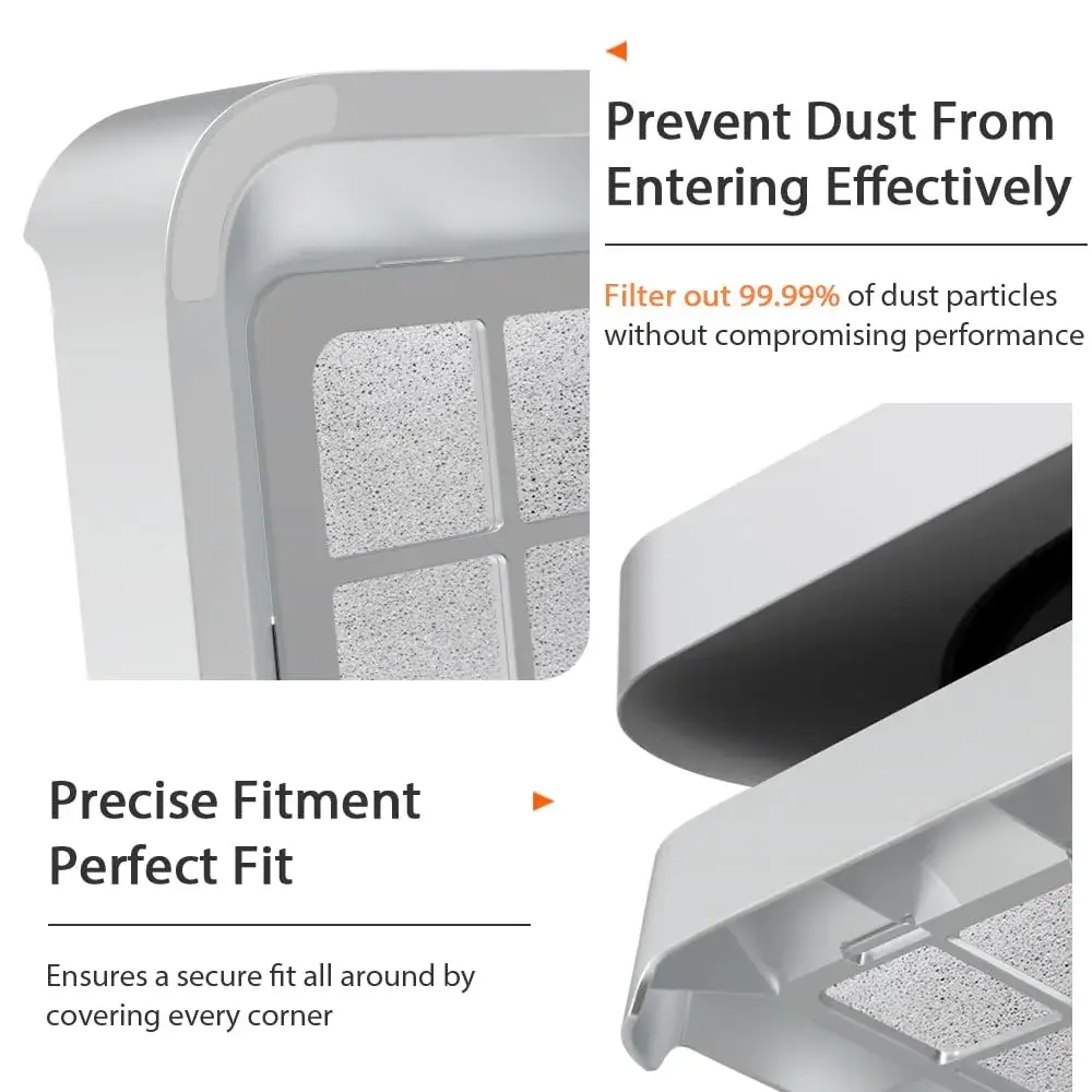 IFCASE Silver Engine Air Filter Stand for Mac Studio & Mac Mini | 7.76 inches (19.7 cm) - view 3