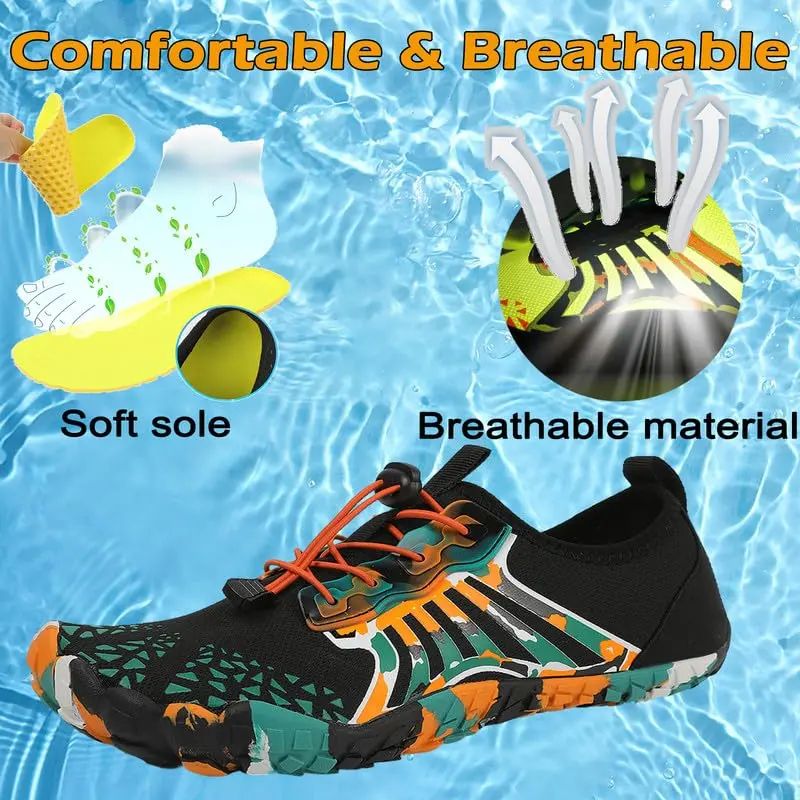 LIZRHA Water Shoes for Men and Women | Quick Dry Aqua Swim Barefoot Shoes for Outdoor Water Activities - view 4