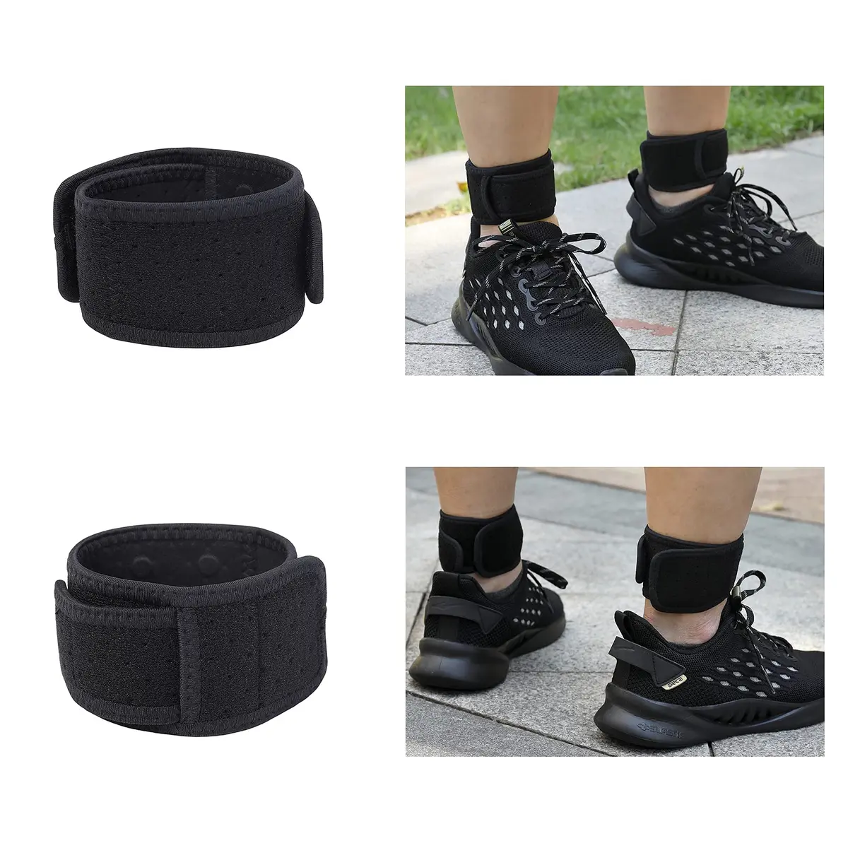 Vigorwise Achilles Tendonitis Brace 2PCS | Adjustable Achilles Strap for Support & Recovery - view 6