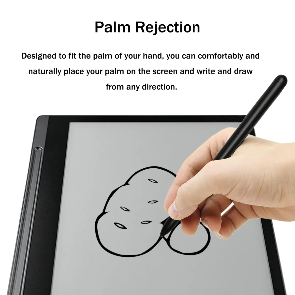 Mingxiong Stylus Pen Compatible with Lenovo Smart Paper, 4096 Pressure Levels, Black | Precision Input Pen - view 5