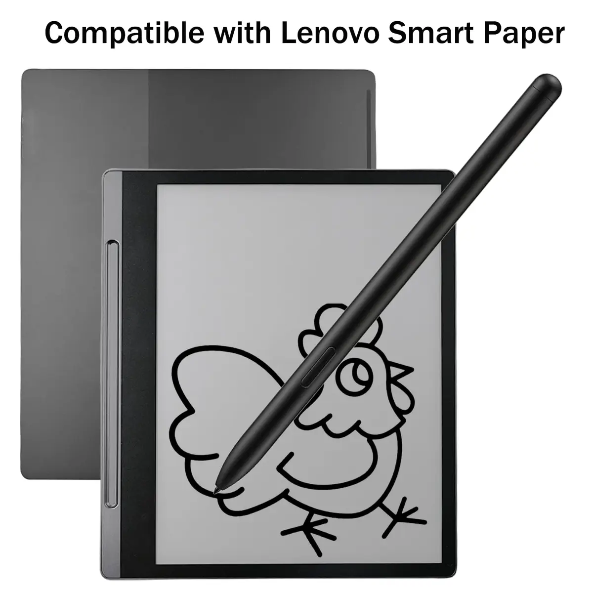 Mingxiong Stylus Pen Compatible with Lenovo Smart Paper, 4096 Pressure Levels, Black | Precision Input Pen - view 2