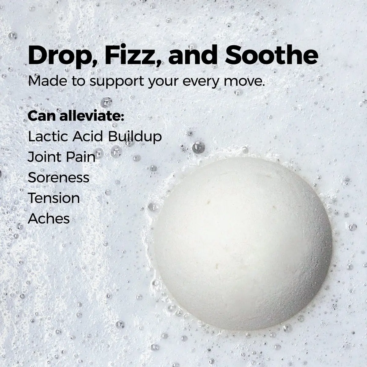 Muscle Rehab Epsom Salt Bath Bombs 8 Pack | Magnesium Recovery with Arnica & Essential Oils for Post-Workout Relaxation - view 2