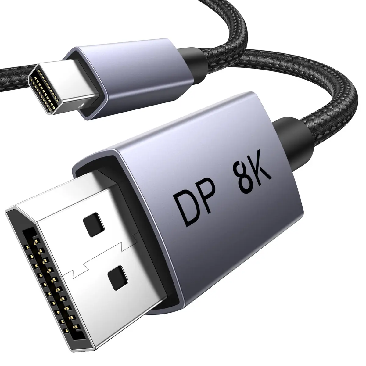UGREEN VESA Certified 8K@60Hz Mini DisplayPort to DisplayPort Cable 6.6FT | Supports 8K Ultra HD & Gaming - view 9