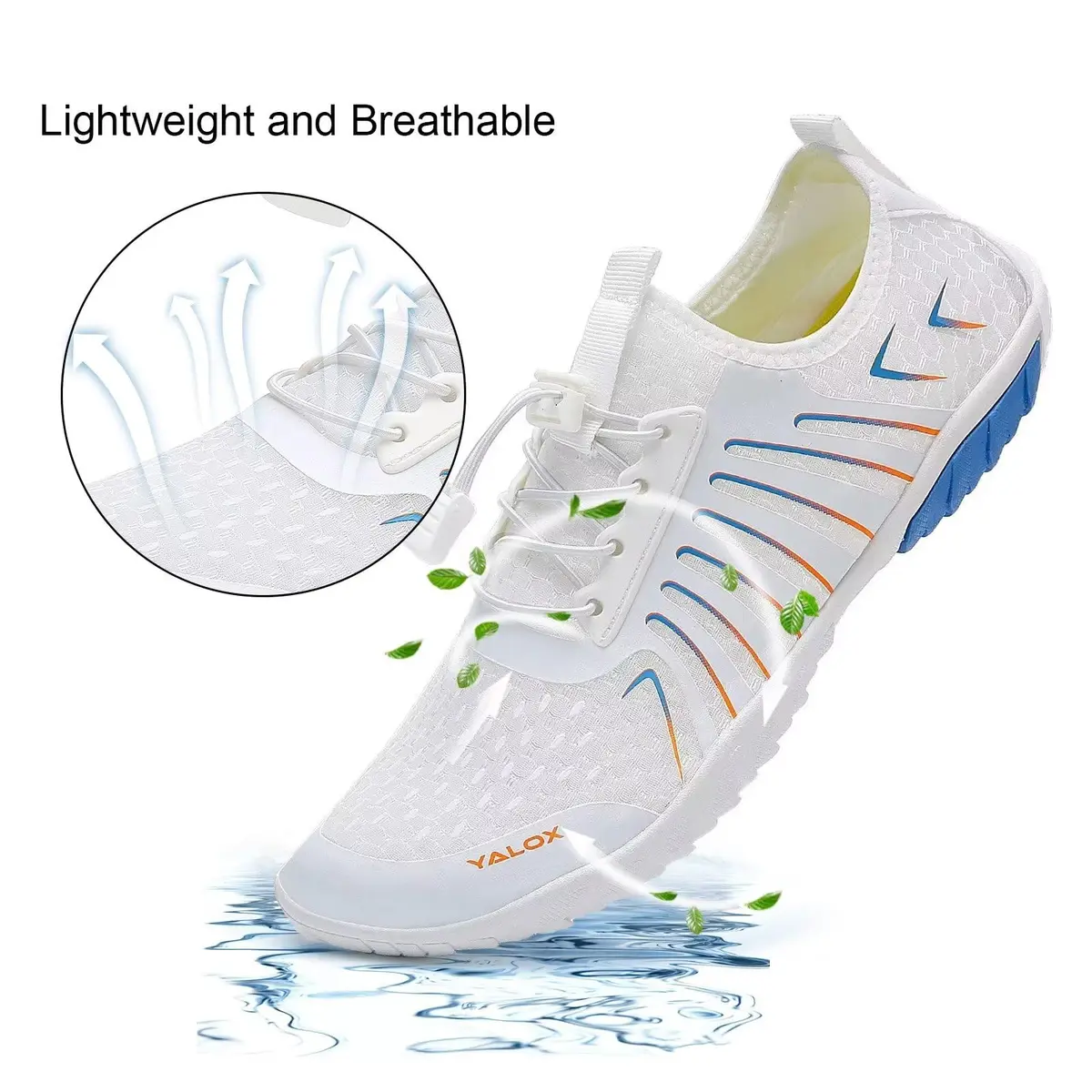 YALOX Water Shoes Men Women | Quick-Dry, Non-Slip, Lightweight for Water Sports - view 2