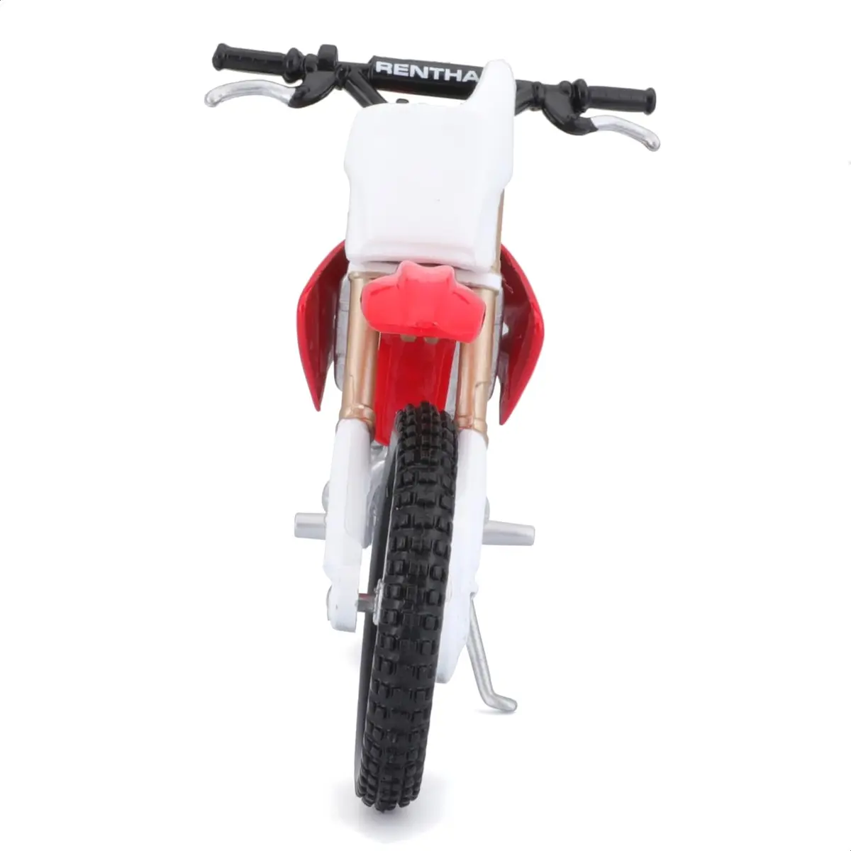 Bburago Honda CRF450 Motorbike 1:18 Scale Red | Detailed Die-Cast Replica Collectible Model - view 3