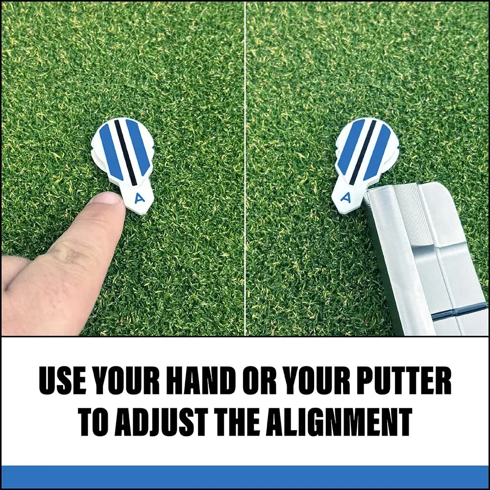 Alignment Ball Mark Golf Putting Alignment Aid Tool Pack of 3 | USGA Compliant - view 7