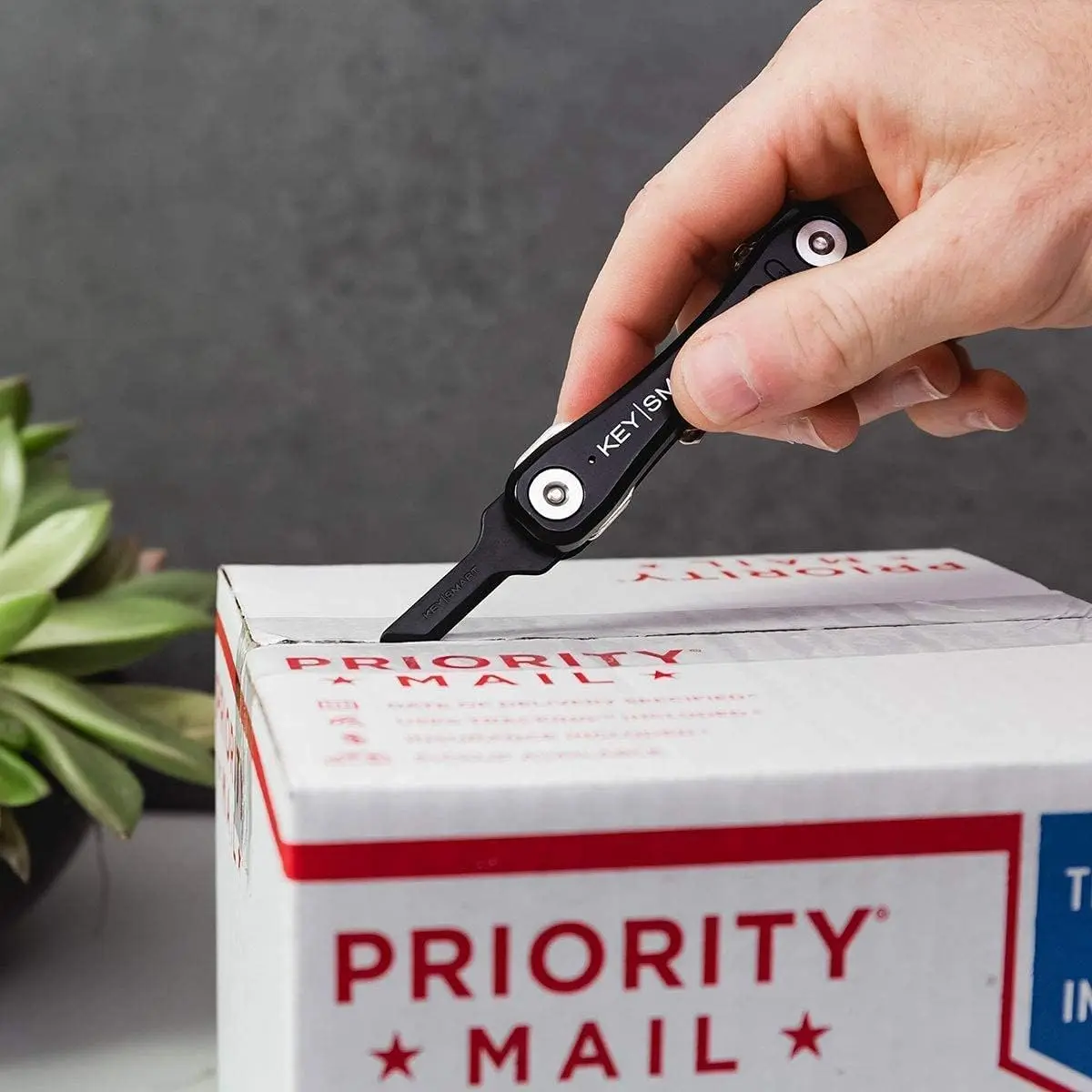 KeySmart Safe Box Opener Black 3-Pack | Finger-Safe Keychain Tool for Easy Package Opening - view 3